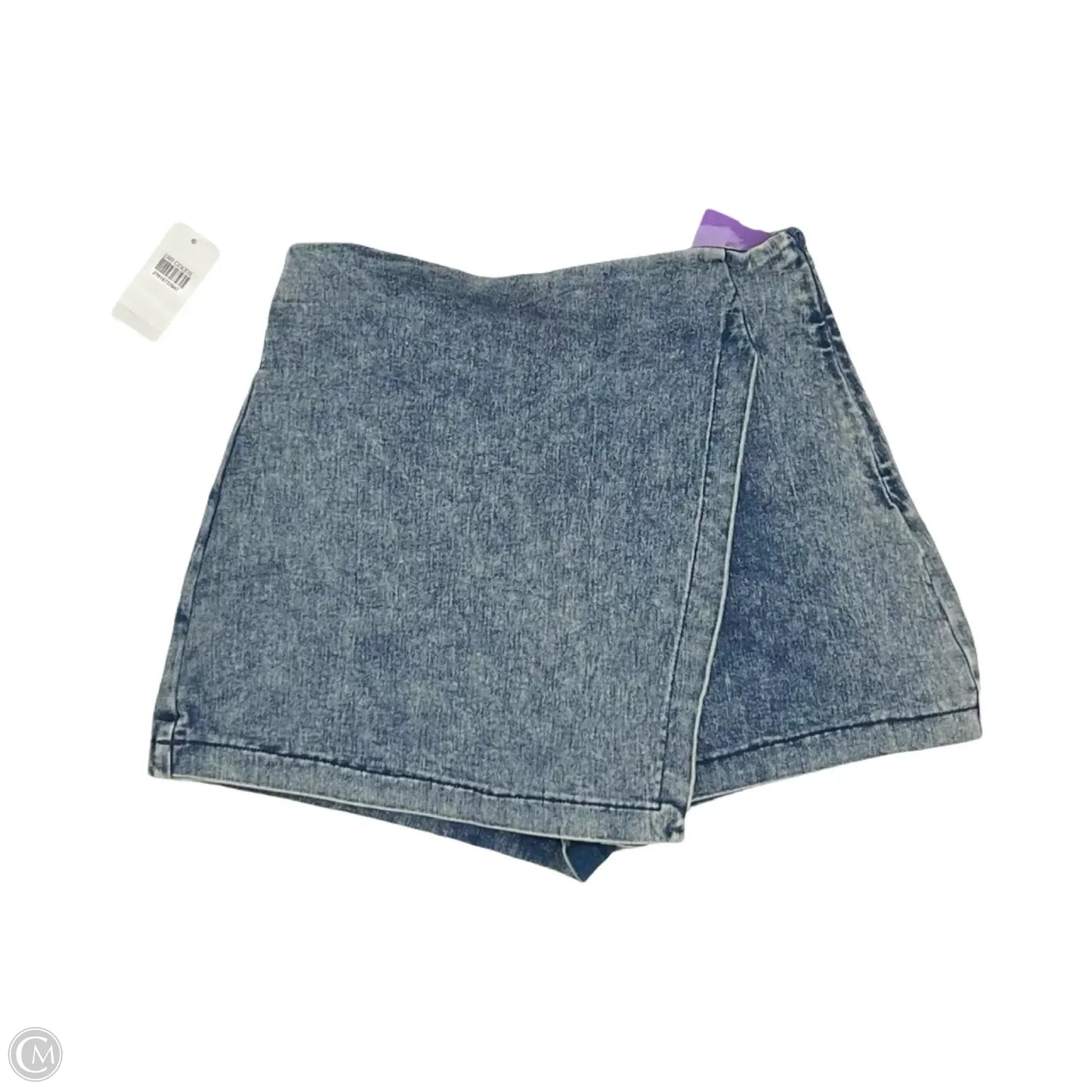 Skort By Jealous Tomato In Blue Denim, Size: M