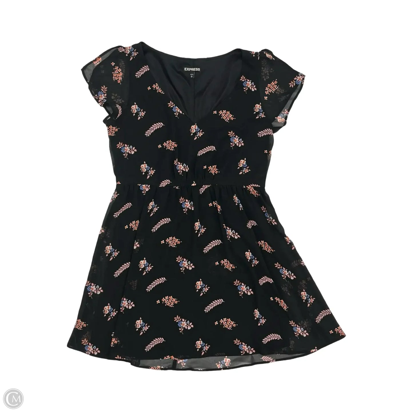 Dress Party Short By Express In Black, Size: M