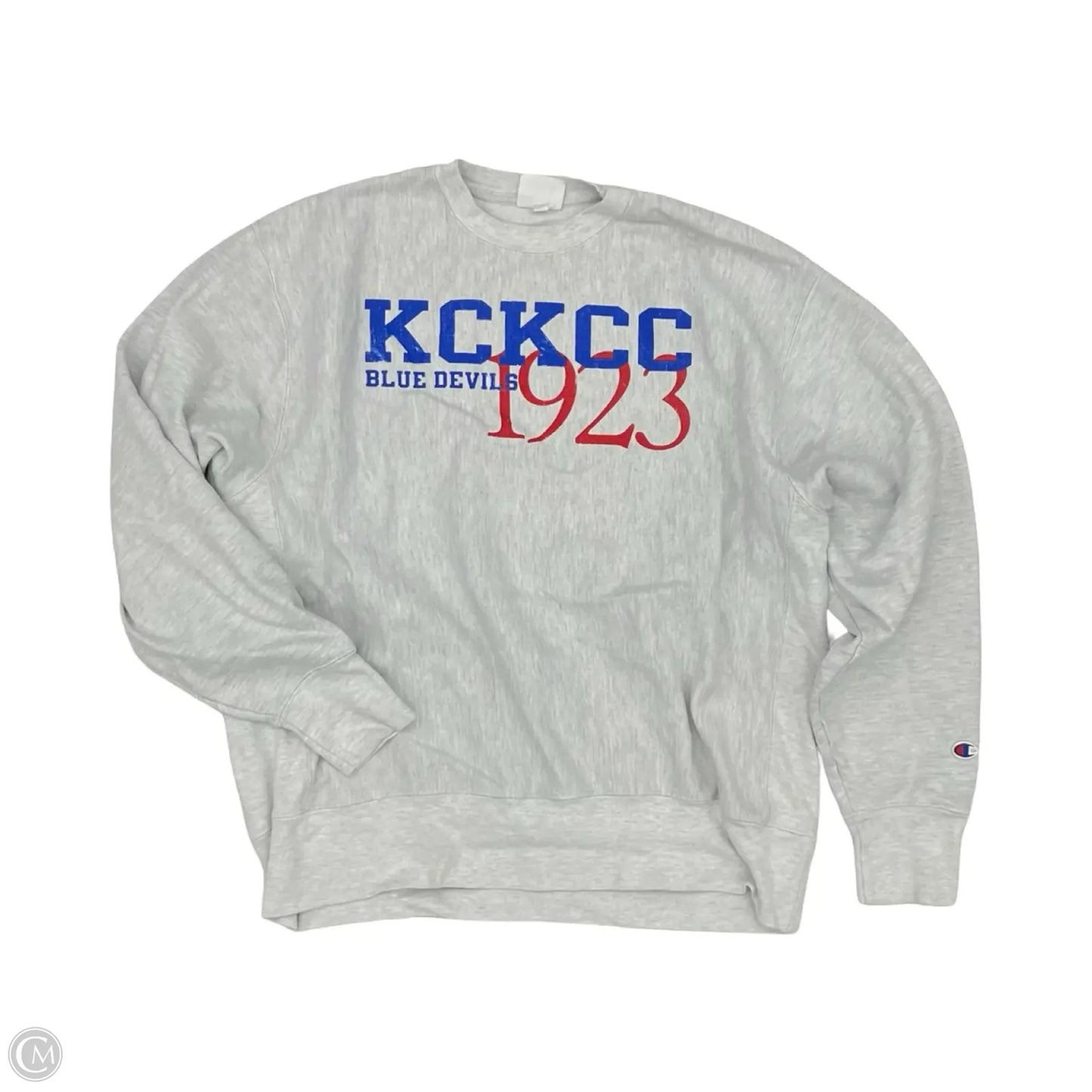 Athletic Sweatshirt Crewneck By Champion In Ivory, Size: Xl