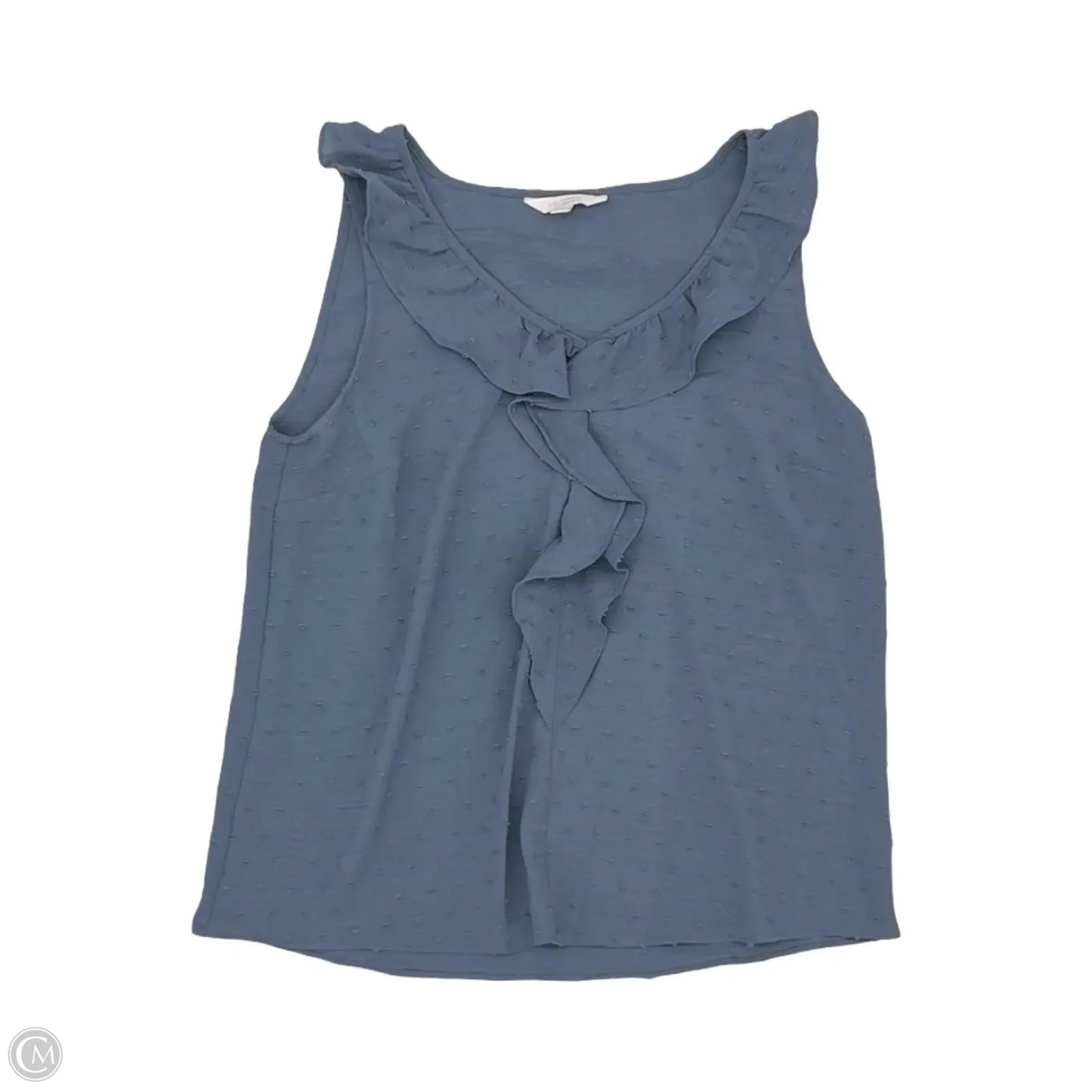 Blouse Sleeveless By Lc Lauren Conrad In Blue, Size: M