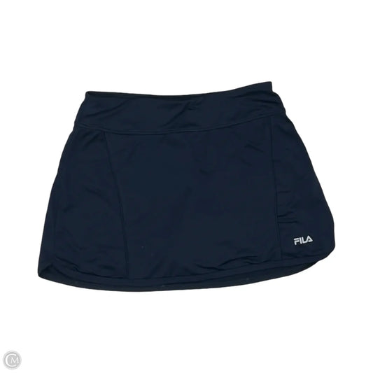 Athletic Skort By Fila In Navy, Size: S