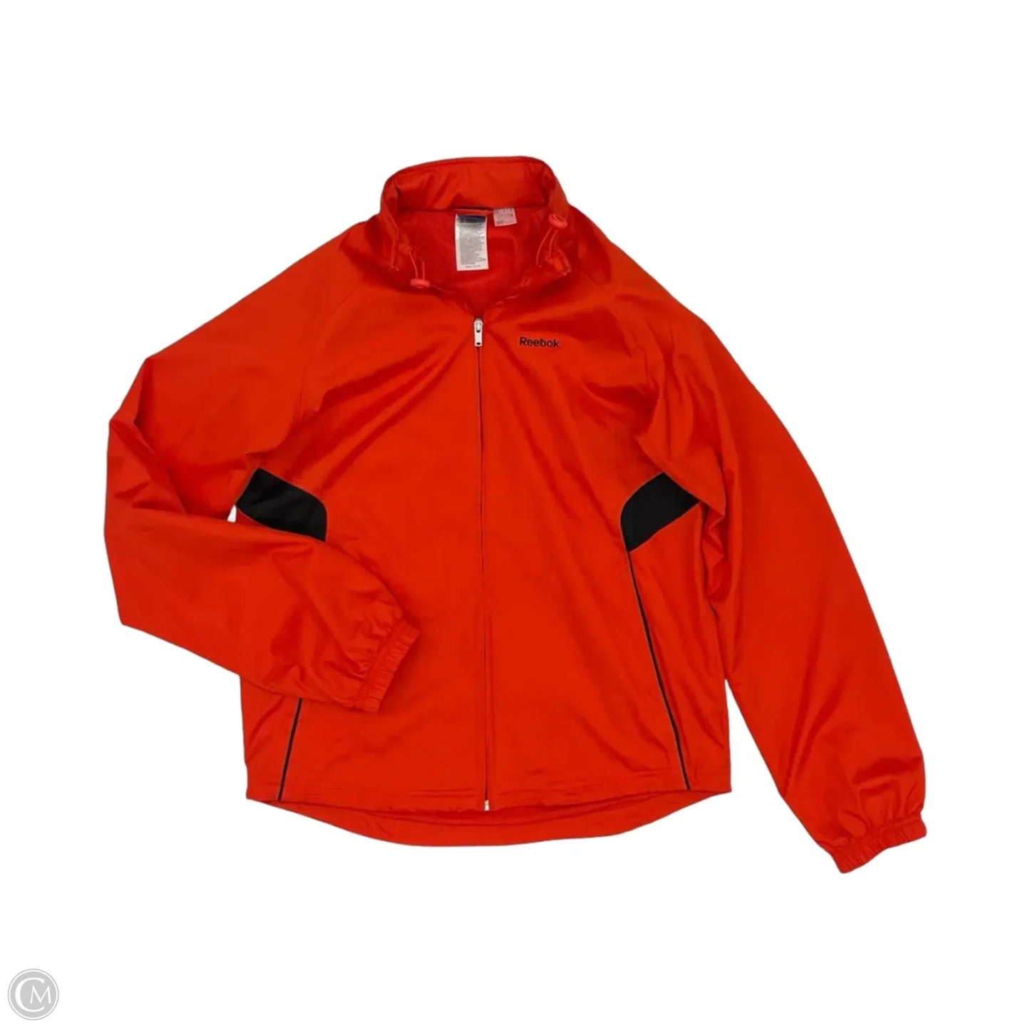 Athletic Jacket By Reebok In Red, Size: S