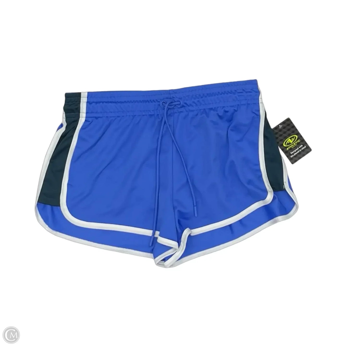 Athletic Shorts By Athletic Works In Blue, Size: L
