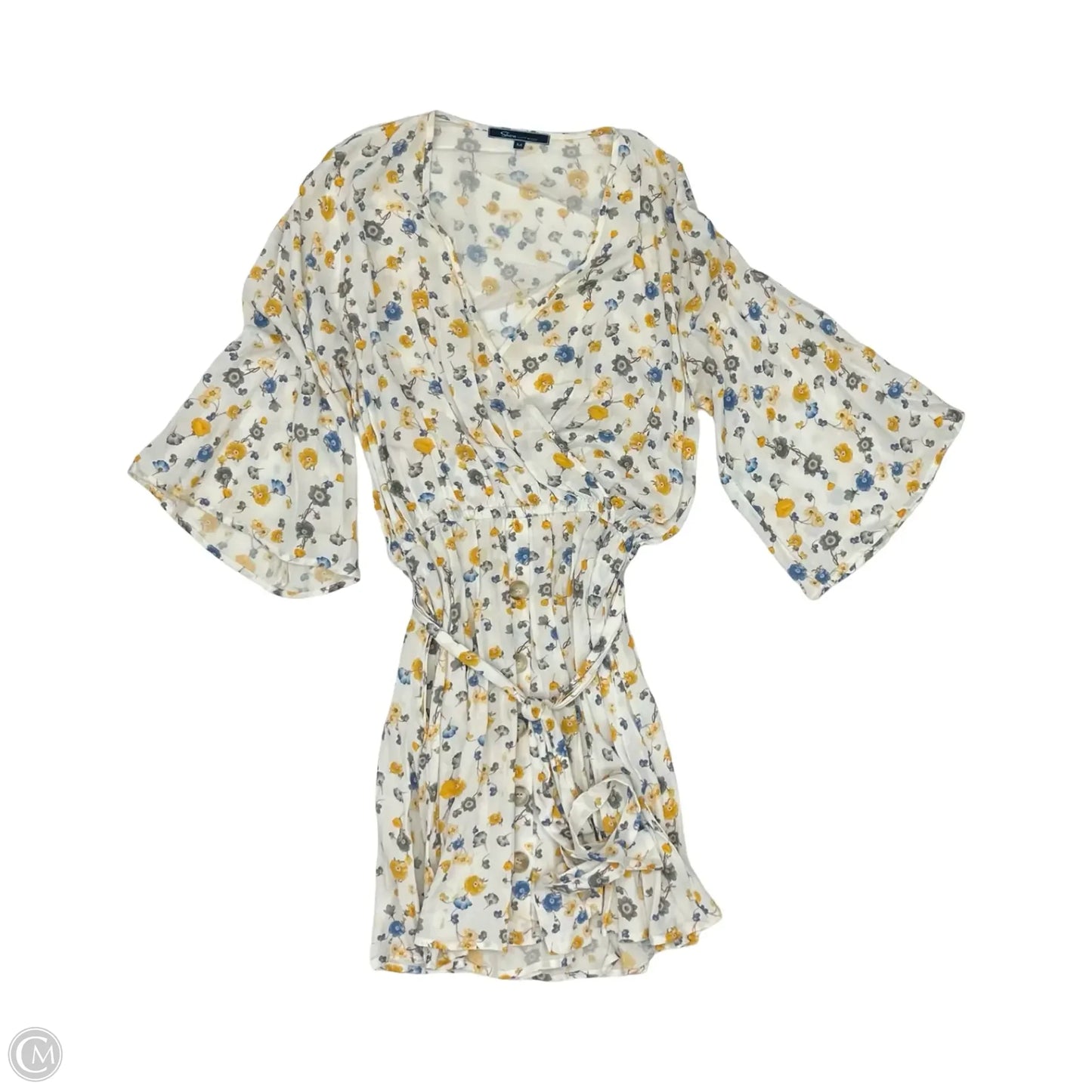 Dress Casual Short By Shore In Cream, Size: M