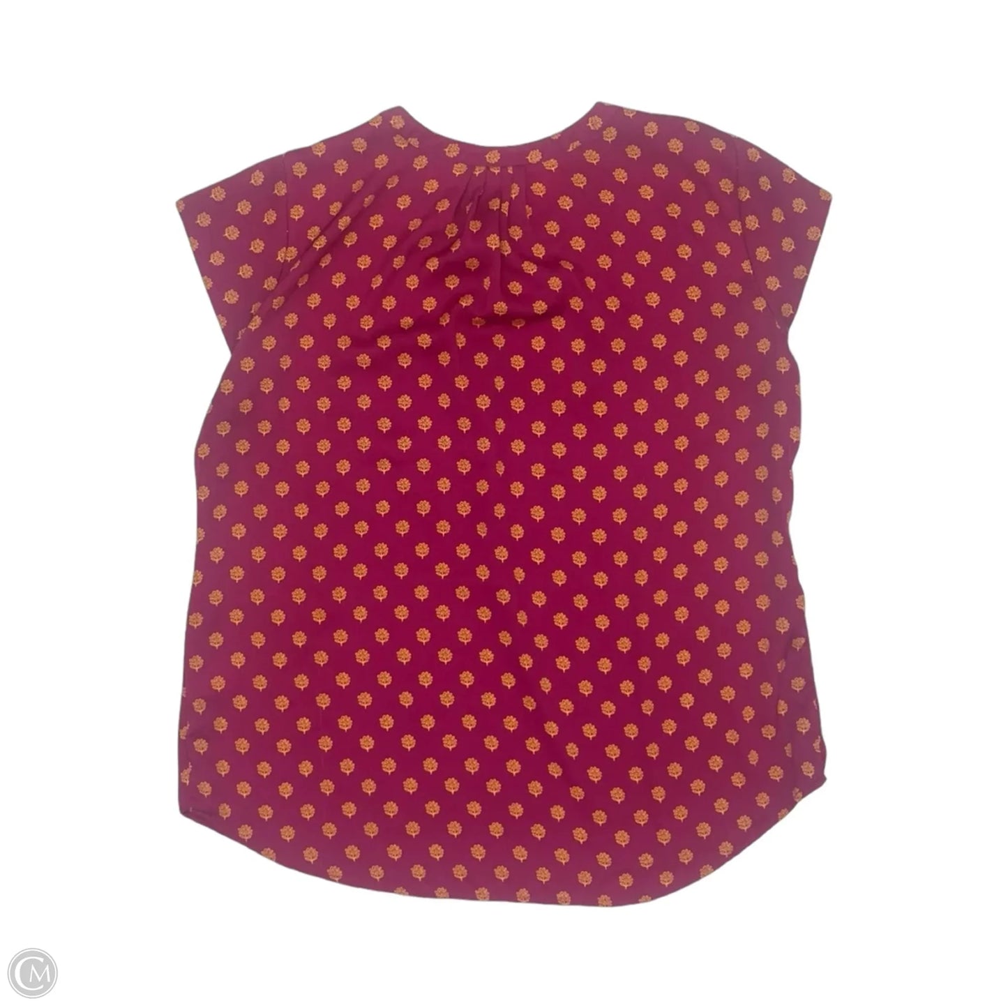 Blouse Sleeveless By Liz Claiborne In Purple, Size: Xl