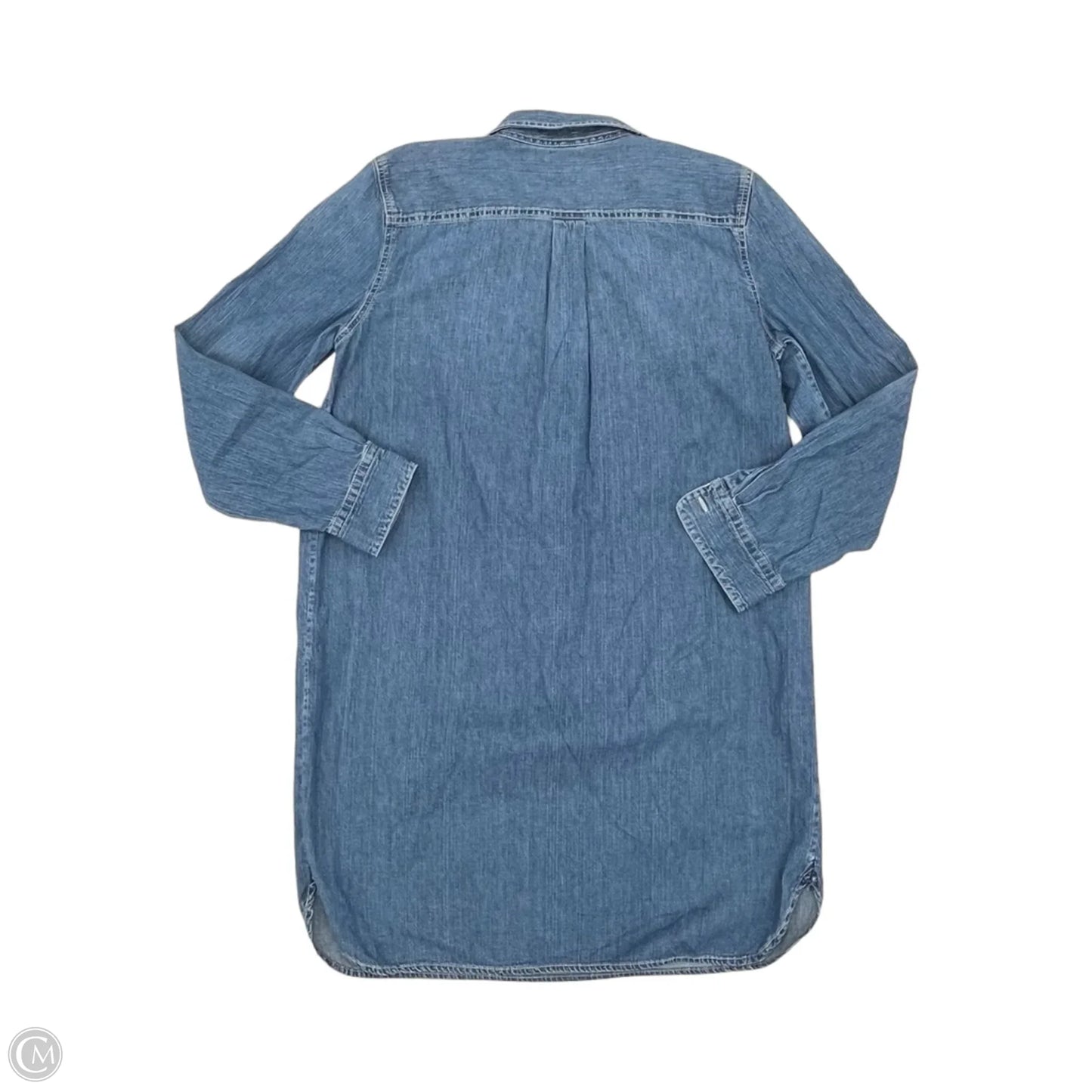 Dress Casual Short By Chaps In Blue Denim, Size: Xl