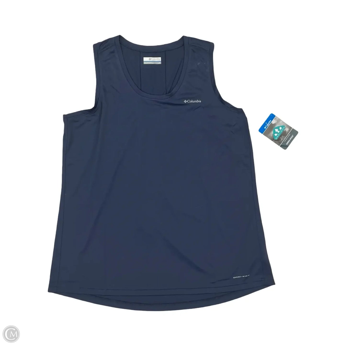 Athletic Tank Top By Columbia In Blue, Size: L