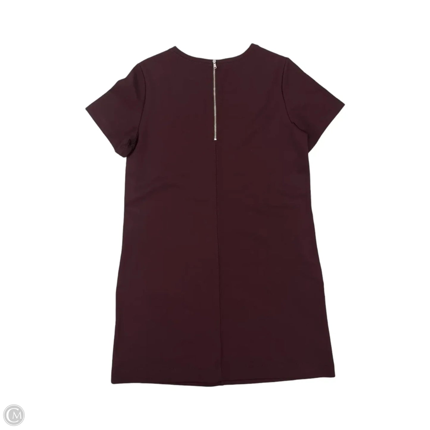 Dress Work By Loft In Maroon, Size: M