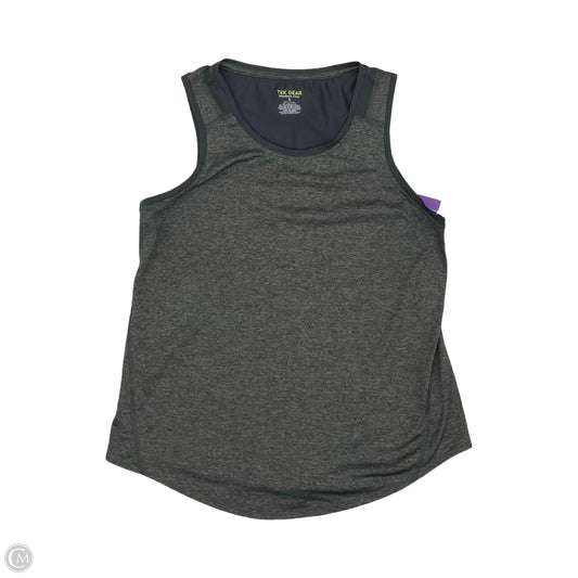 Athletic Tank Top By Tek Gear In Grey, Size: S