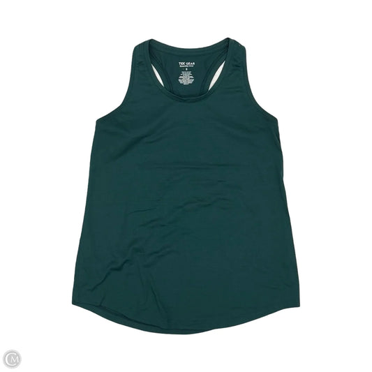 Athletic Tank Top By Tek Gear In Green, Size: S