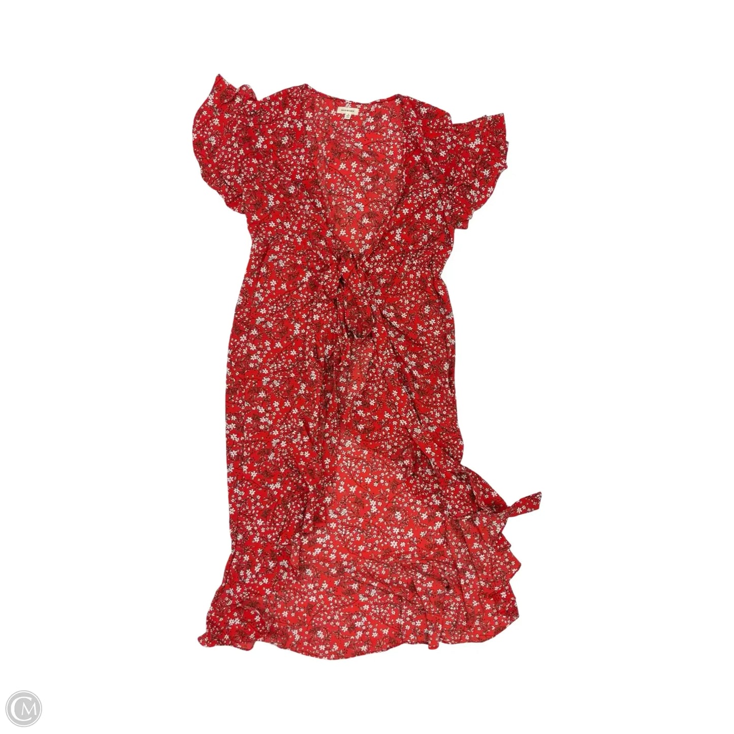 Dress Party Midi By Max Studio In Red, Size: S