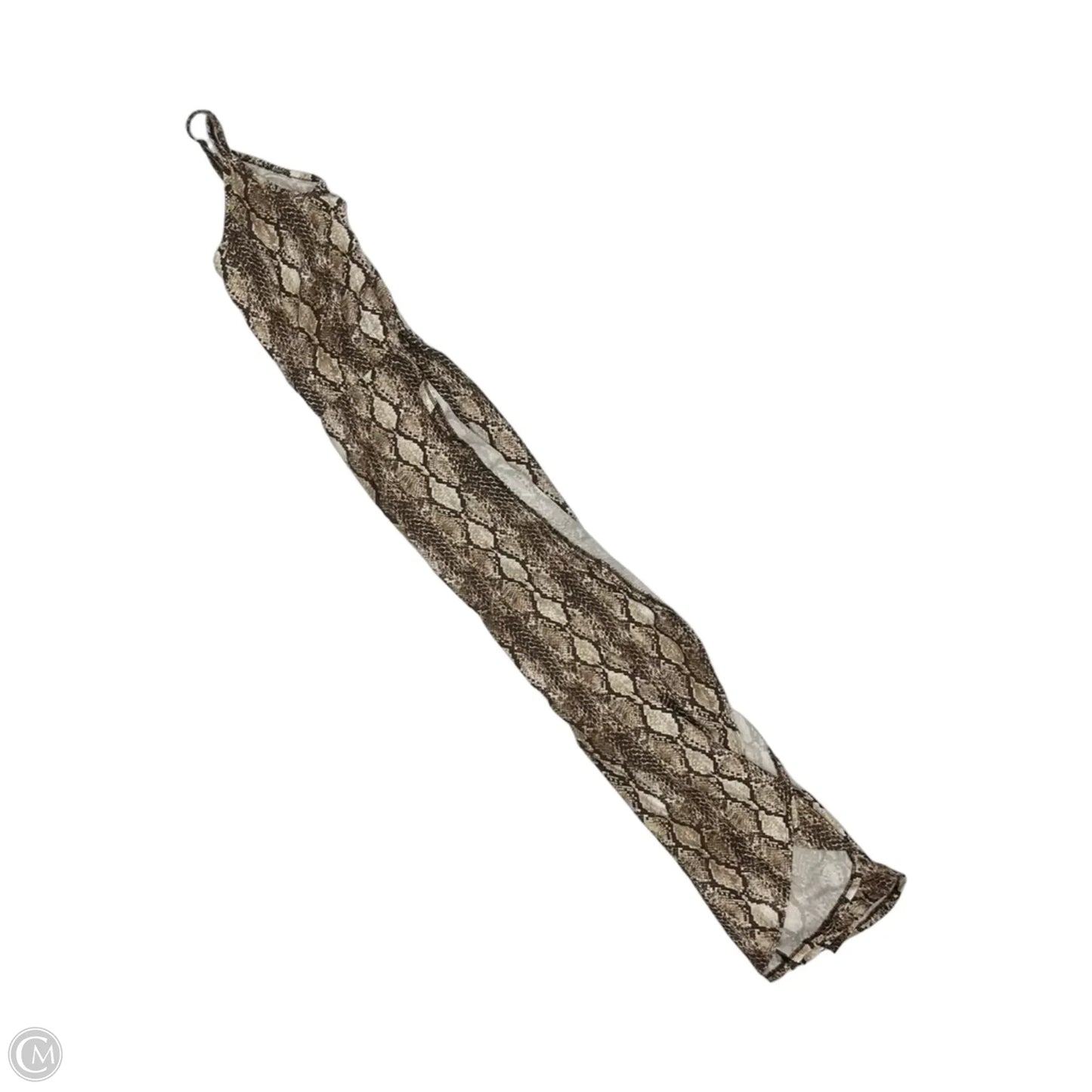 Dress Party Long By Eye Candy In Snakeskin Print, Size: L