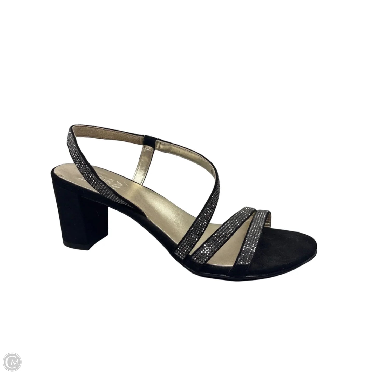 Sandals Heels Block By Naturalizer In Black, Size: 7