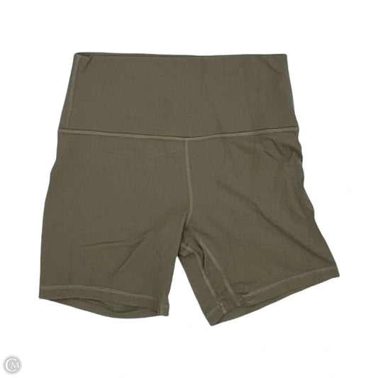 Athletic Shorts By Lululemon In Brown, Size: M