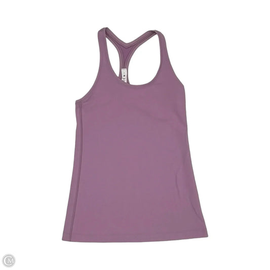 Athletic Tank Top By Lululemon In Purple, Size: S
