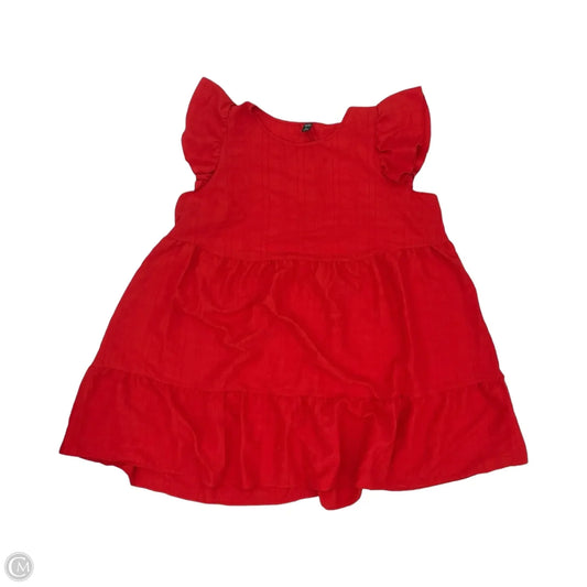 Dress Casual Short By Emery Rose In Red, Size: 5