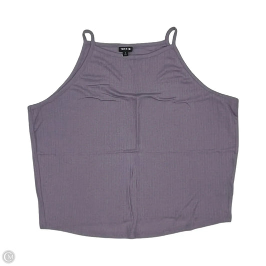Tank Top By Torrid In Purple, Size: 4x
