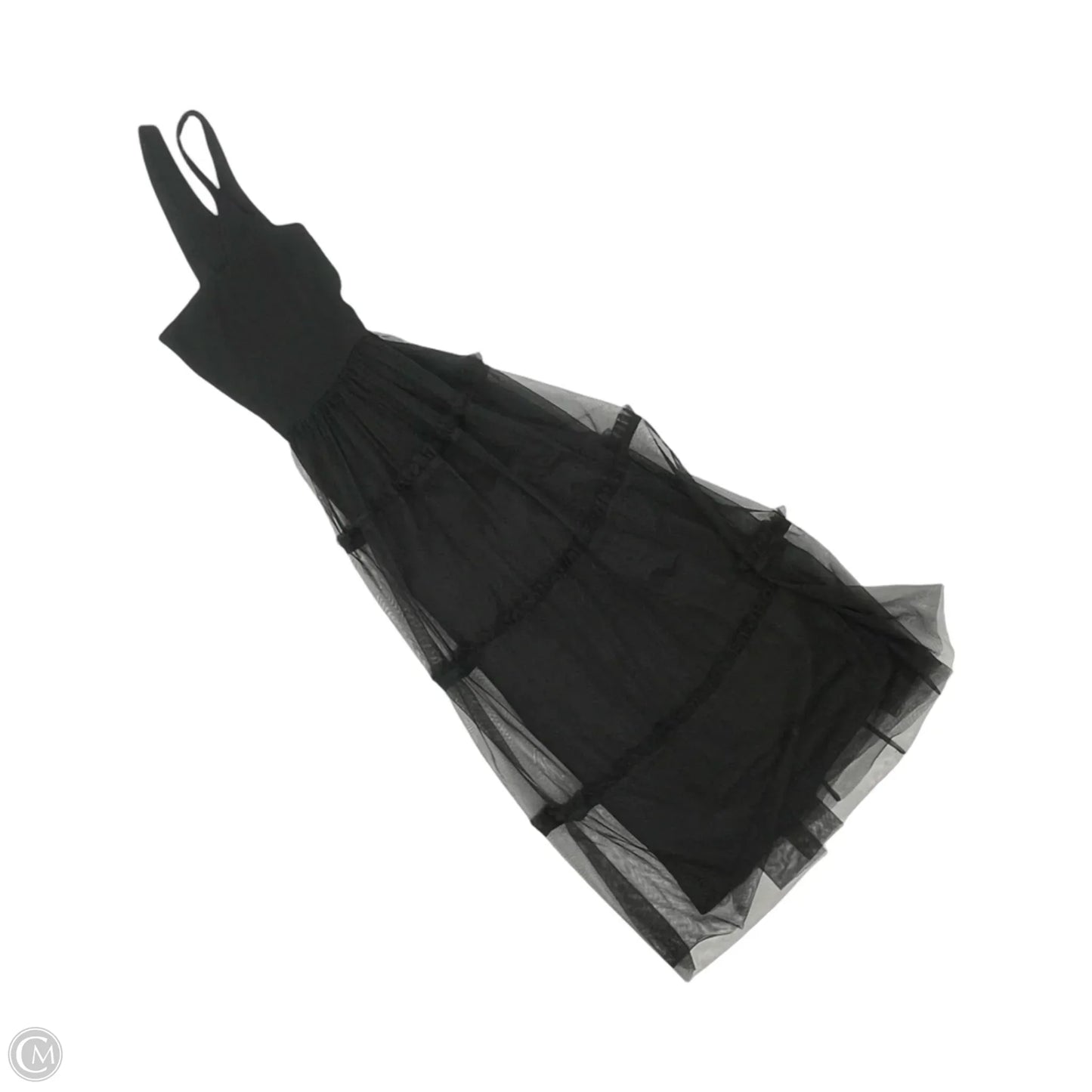 Dress Party Midi By Adrianna Papell In Black, Size: 8