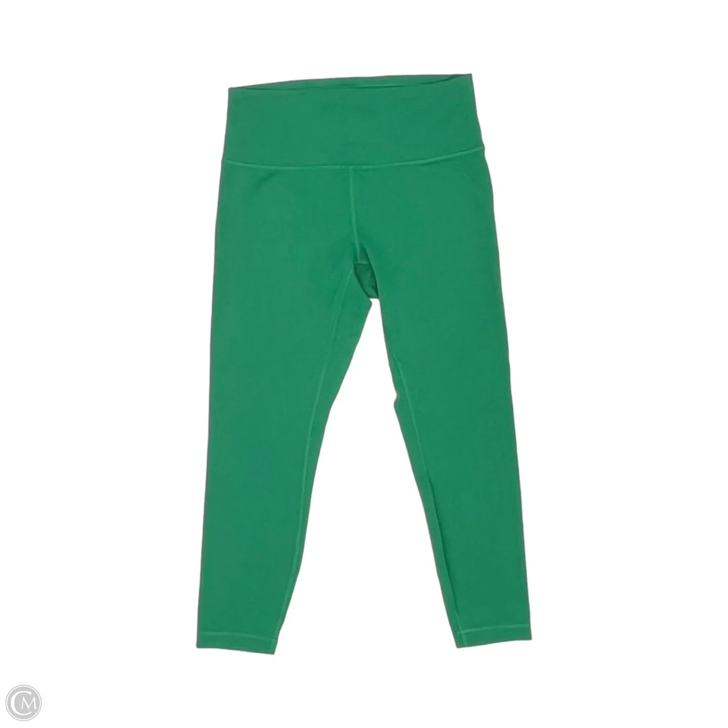 Athletic Leggings By Lululemon In Green, Size: L