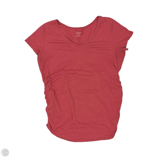 Mat Top Short Sleeve By Motherhood, Size: Xl