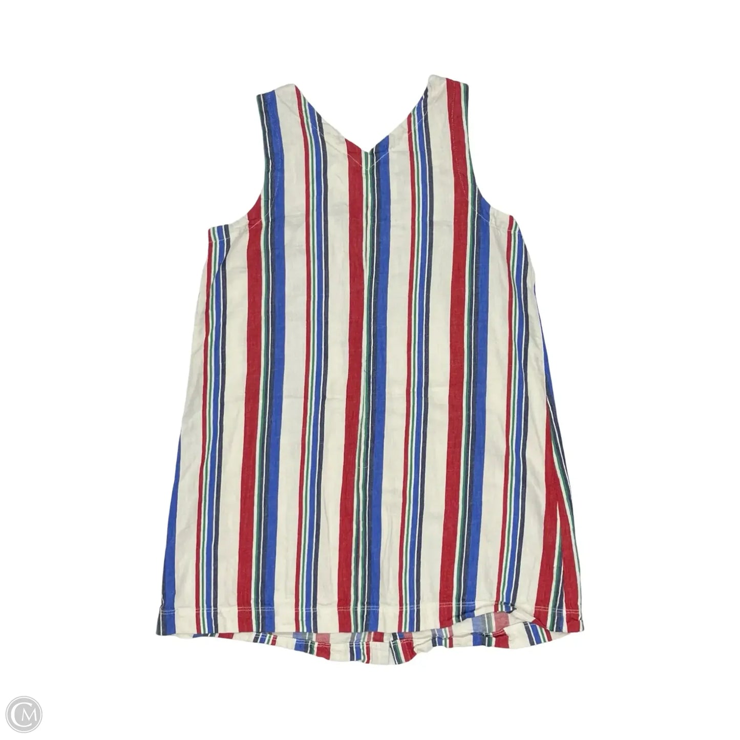 Dress Casual Short By Old Navy In Blue Red & White, Size: L
