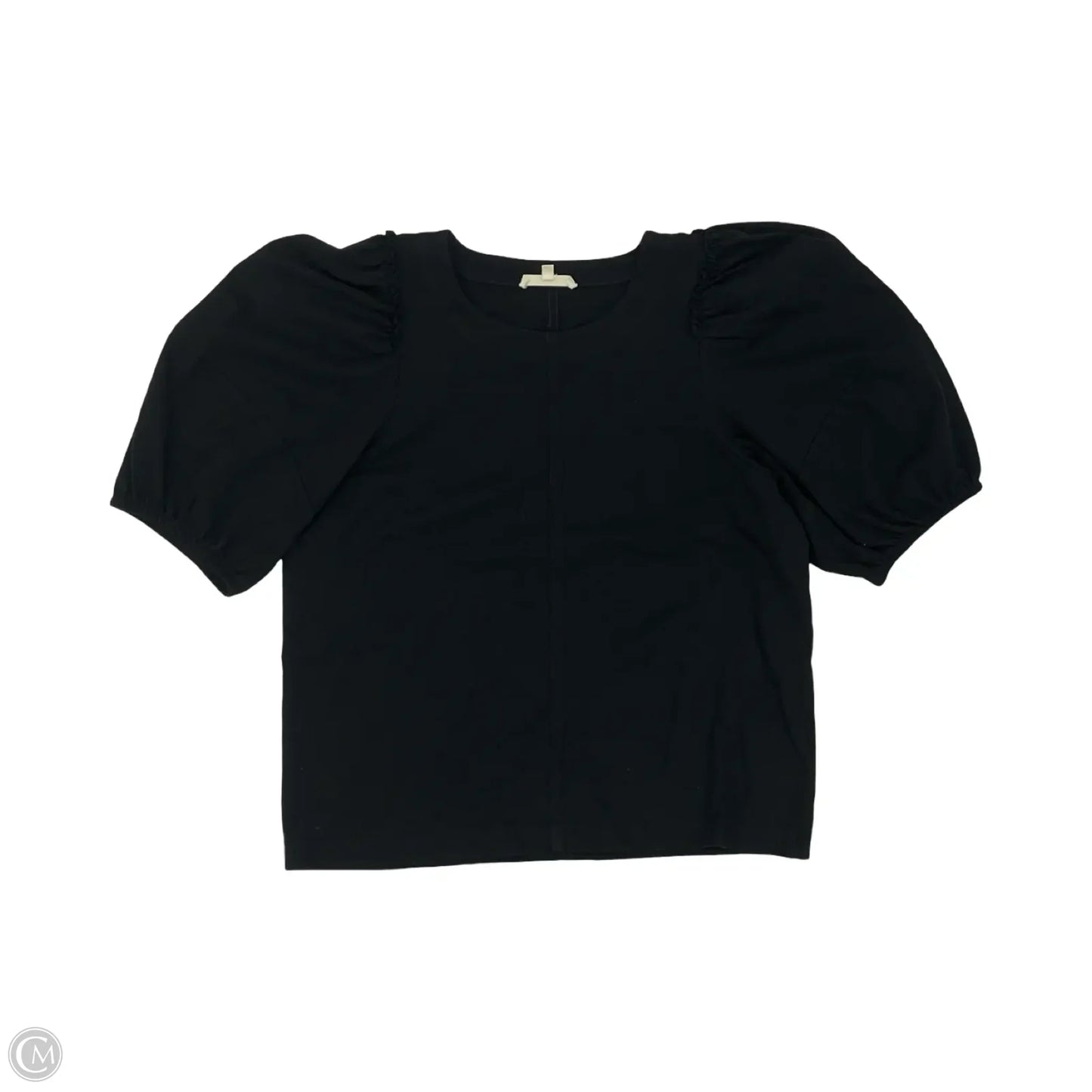 Top Short Sleeve By Madewell In Black, Size: L
