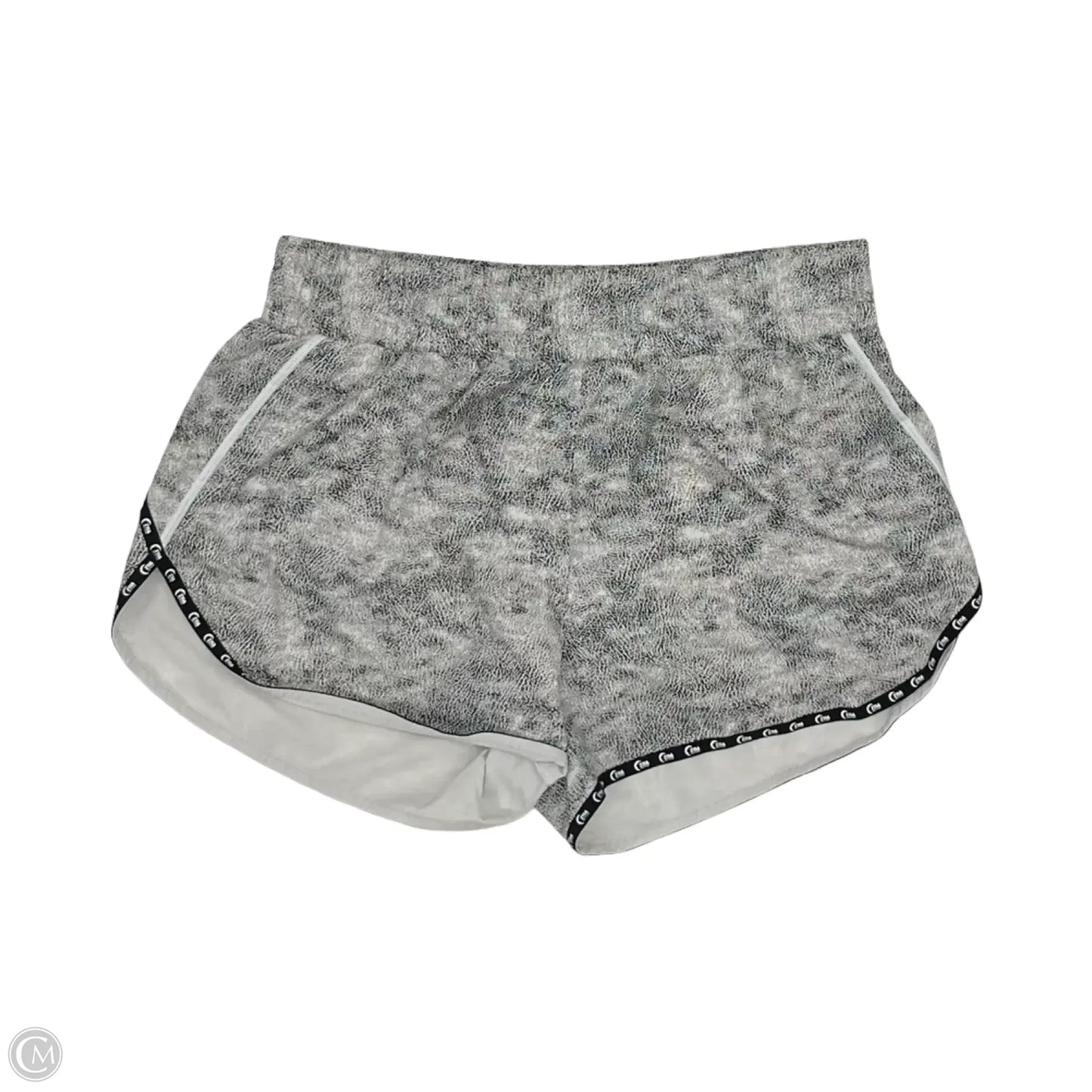 Athletic Shorts By Zyia In Black & White, Size: Xl