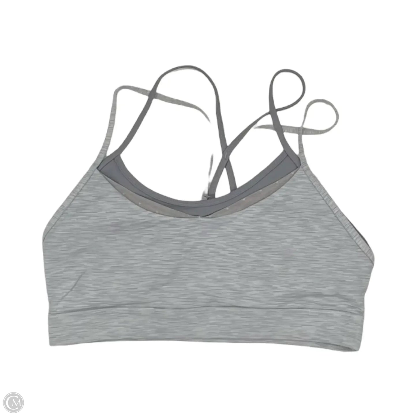 Athletic Bra By Zyia In Grey, Size: L