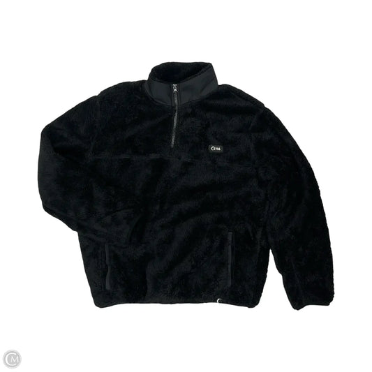 Athletic Jacket By Zyia In Black, Size: L