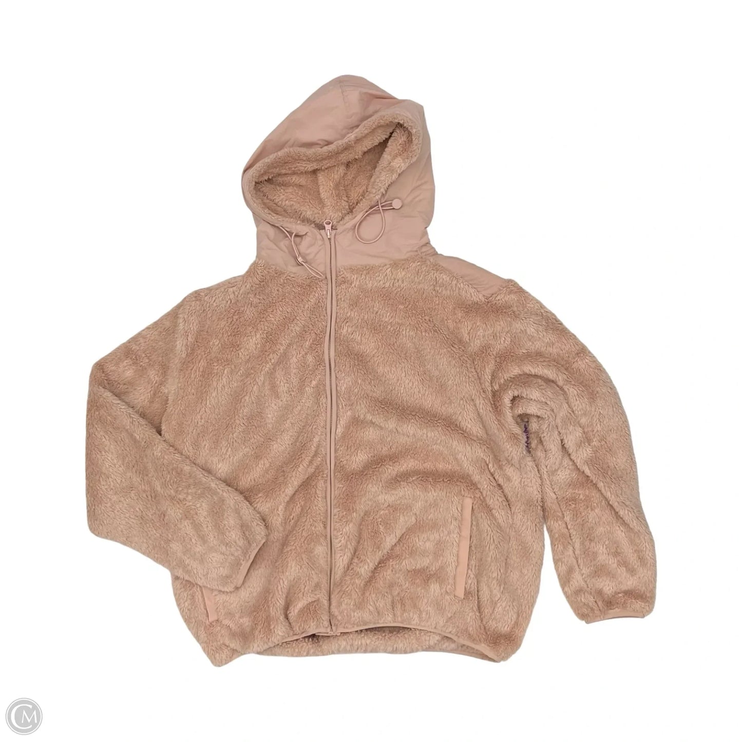 Athletic Jacket By Zyia In Pink, Size: L