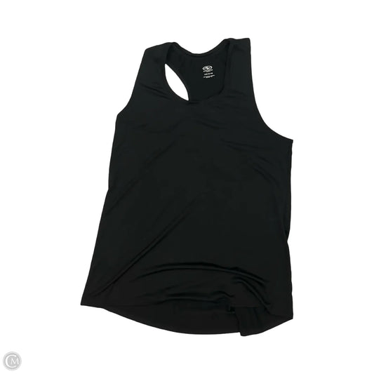 Athletic Tank Top By Athletic Works In Black, Size: L