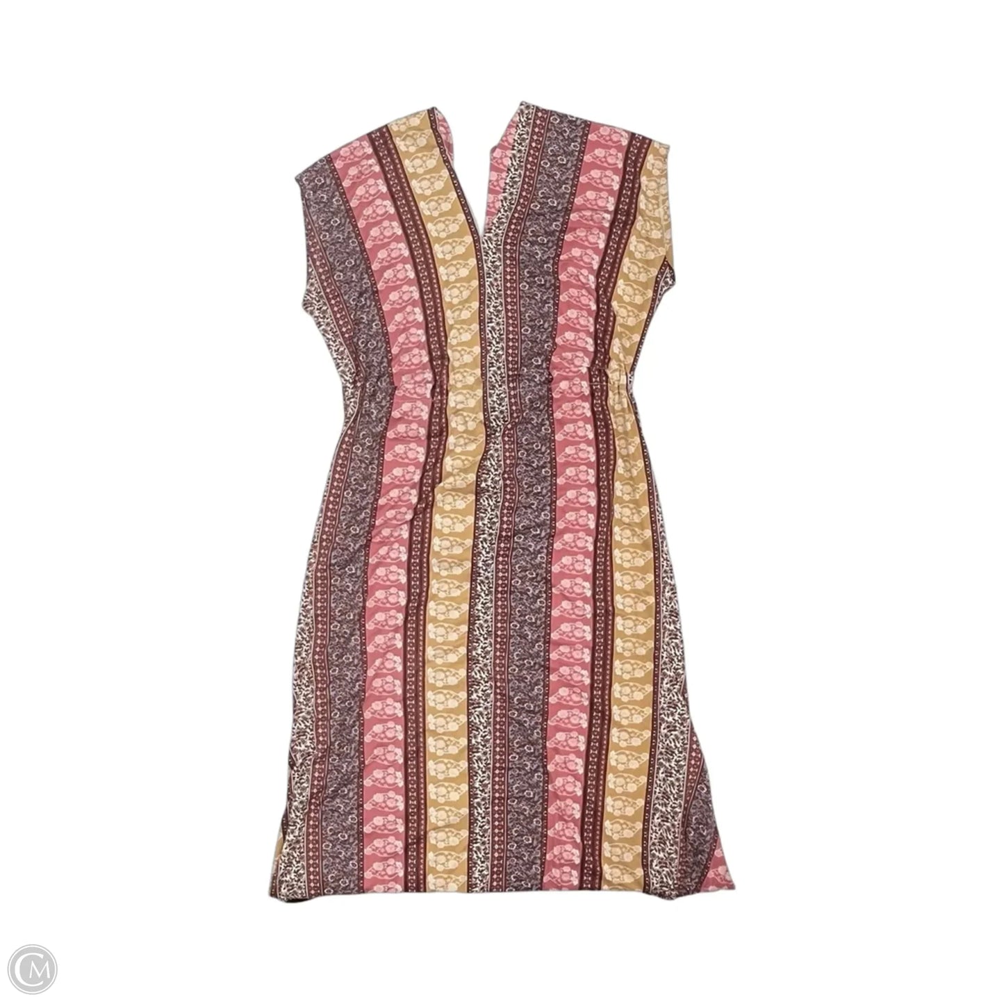 Dress Casual Maxi By Clothes Mentor In Pink, Size: Xxl