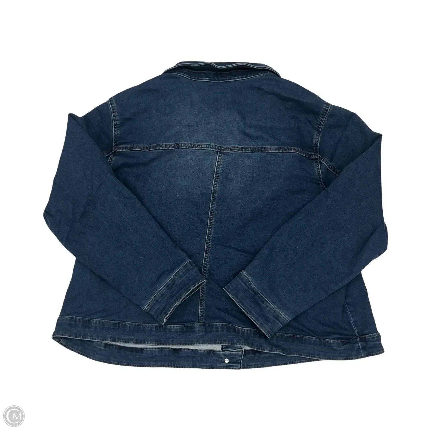 Jacket Denim By Ralph Lauren In Blue Denim, Size: Xl