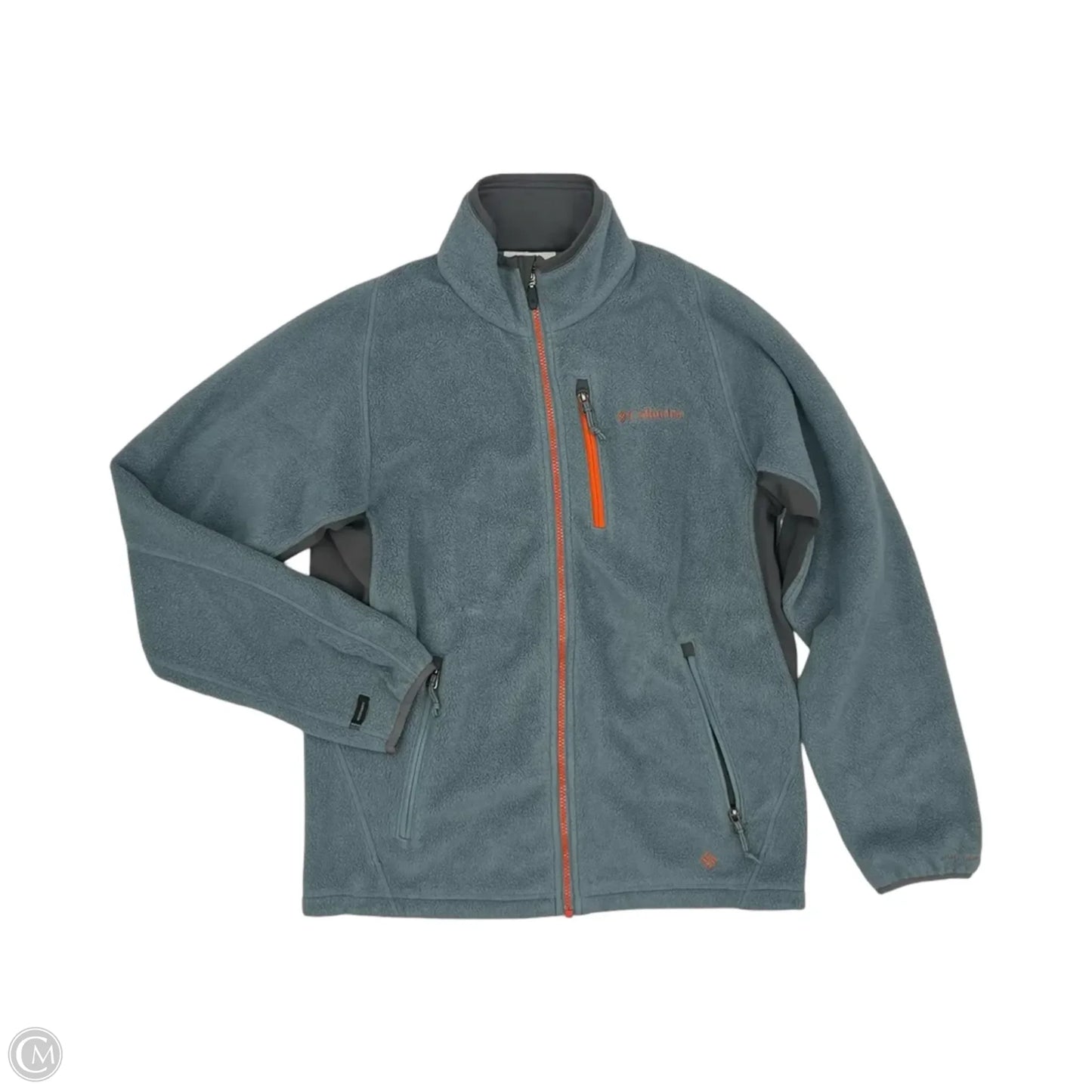 Jacket Fleece By Columbia In Green, Size: M