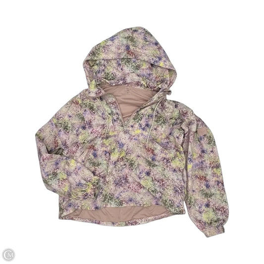 Jacket Windbreaker By Calia In Multi-colored, Size: Xl