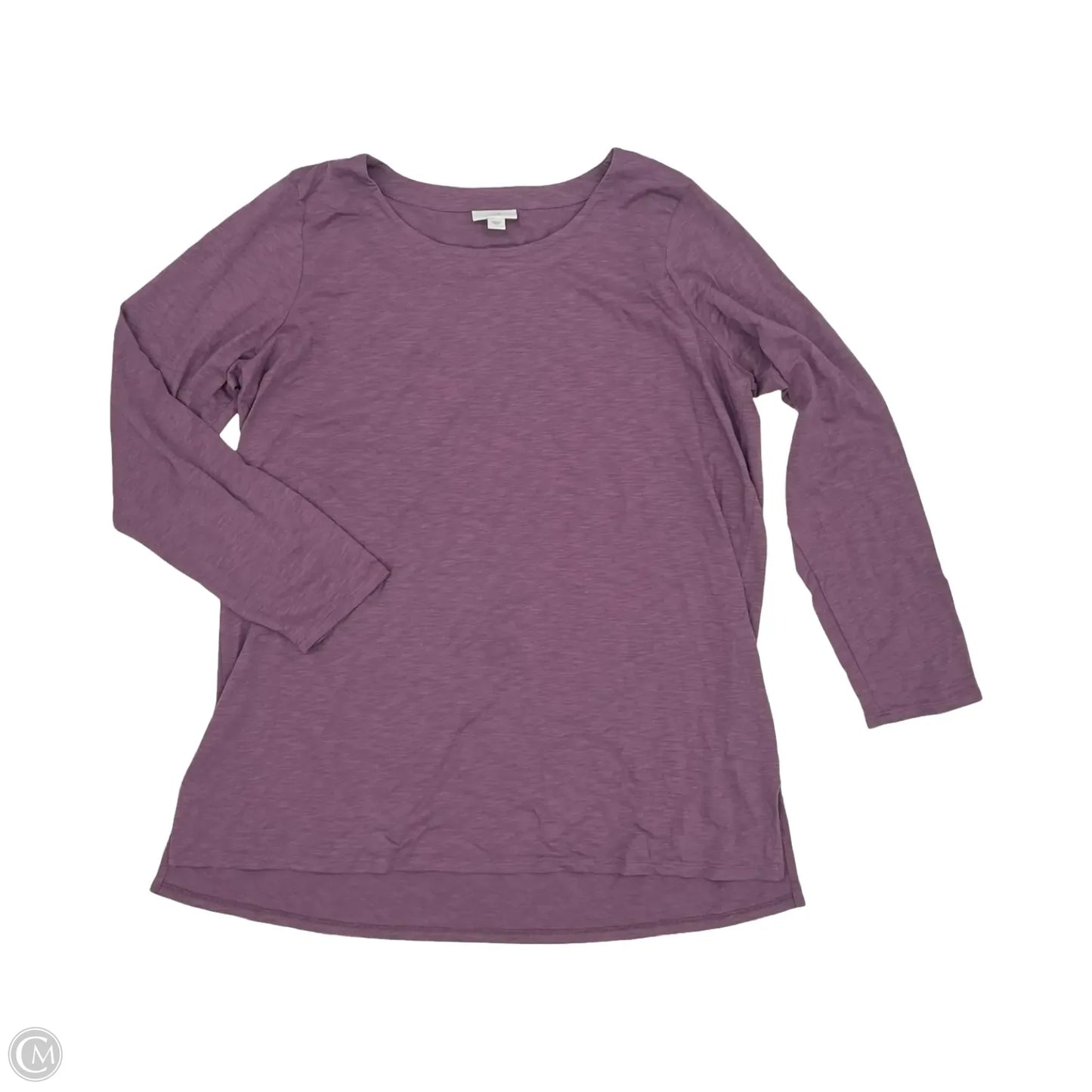 Top Long Sleeve By J. Jill In Purple, Size: L