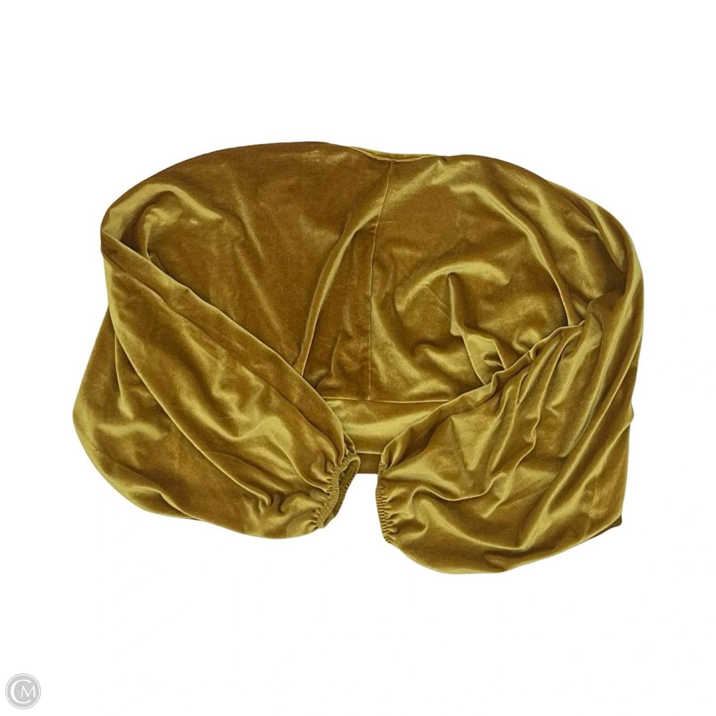 Top Long Sleeve By Lucky & Blessed In Gold, Size: S