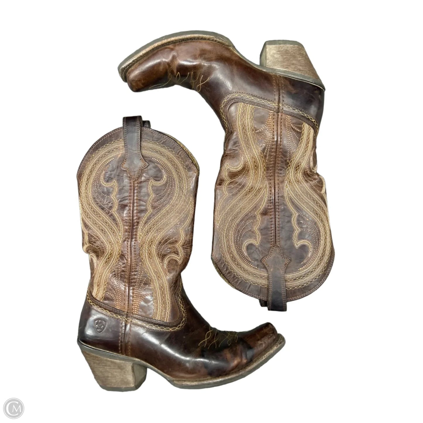 Boots Western By Ariat In Brown, Size: 8