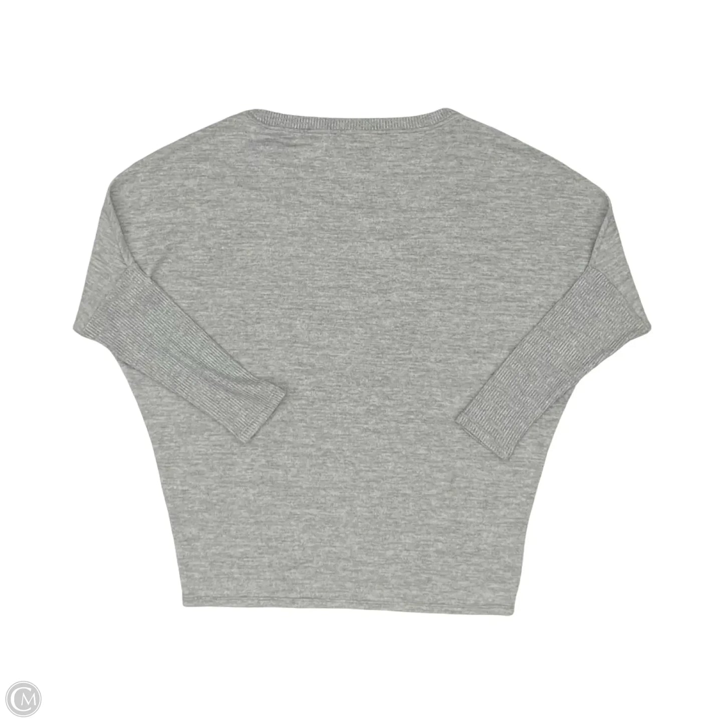 Top Long Sleeve By White House Black Market In Grey, Size: S