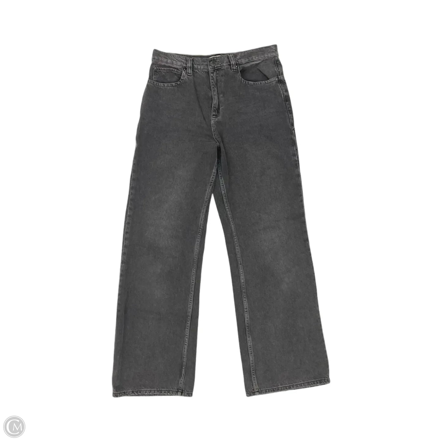 Jeans Straight By We The Free In Black Denim, Size: 10