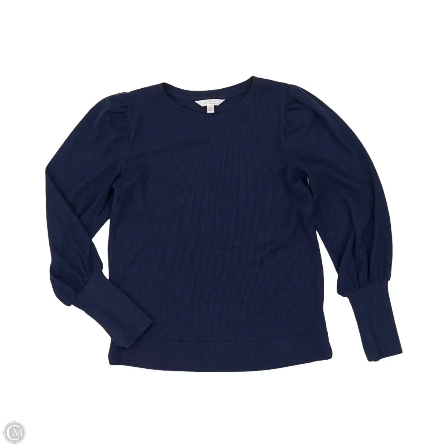 Top Long Sleeve By Lc Lauren Conrad In Blue, Size: S