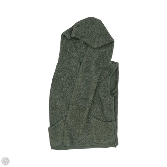 Vest Faux Fur & Sherpa By Te Verde In Green, Size: Xl