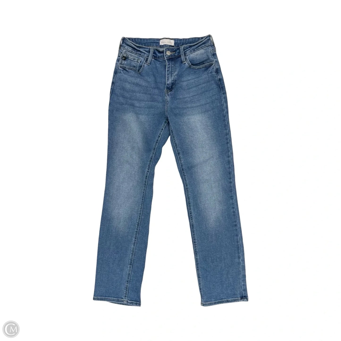 Jeans Straight By Kancan In Blue Denim, Size: 4