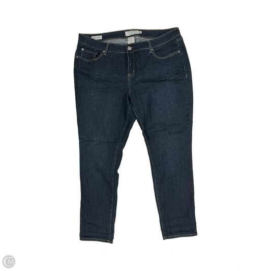 Jeans Skinny By Torrid In Blue Denim, Size: 18