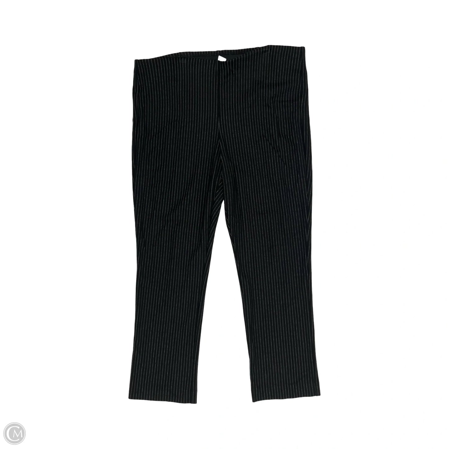 Pants Dress By Chicos In Black & White, Size: 20