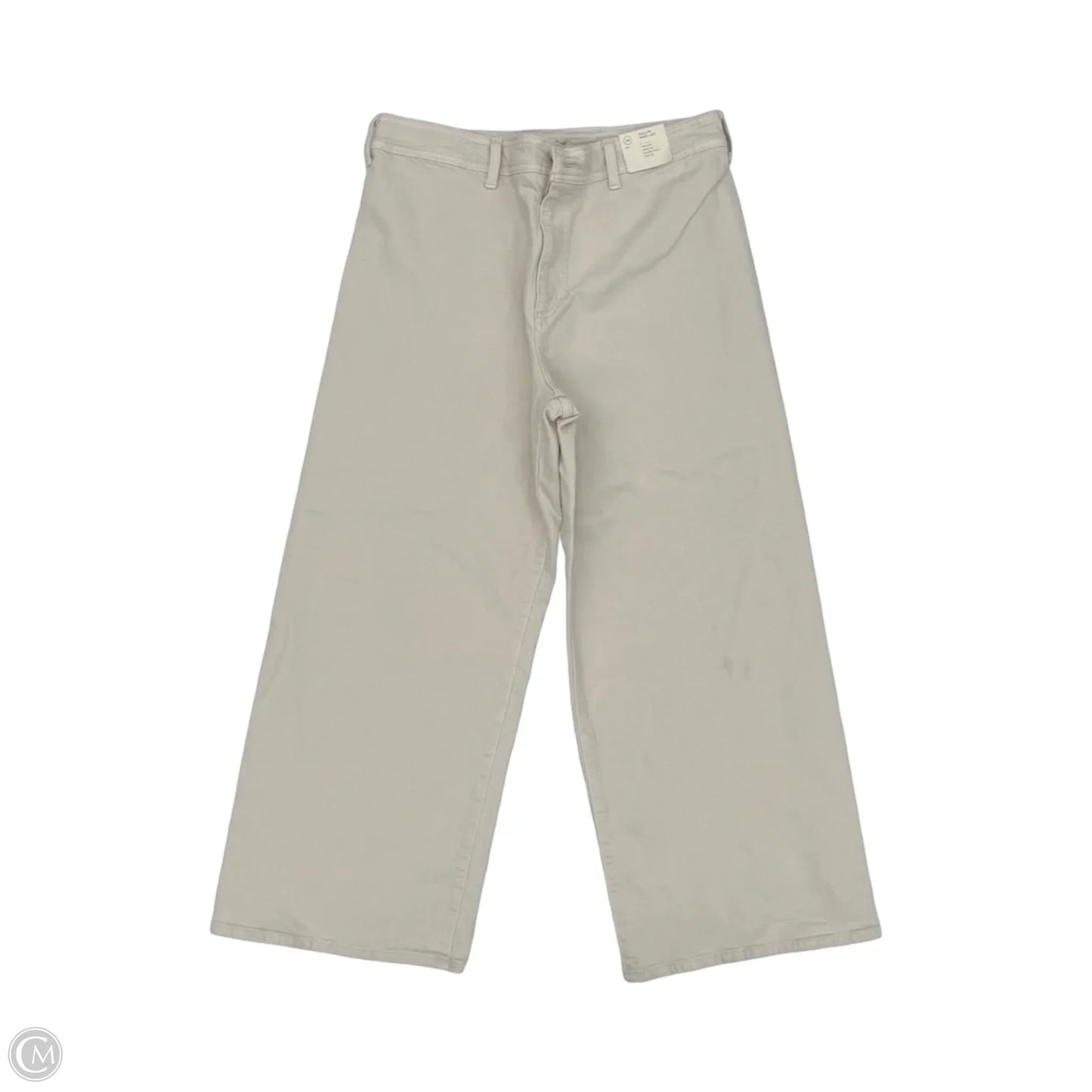 Jeans Wide Leg By Universal Thread In Tan Denim, Size: 14