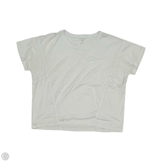 Top Short Sleeve By Lou And Grey In White, Size: L