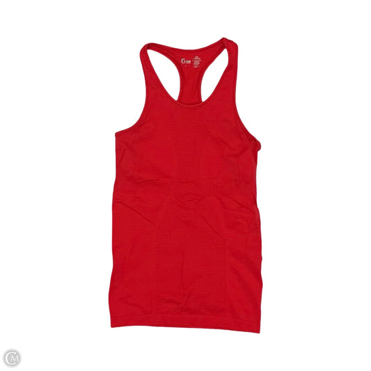 Athletic Tank Top By Zyia In Red, Size: S