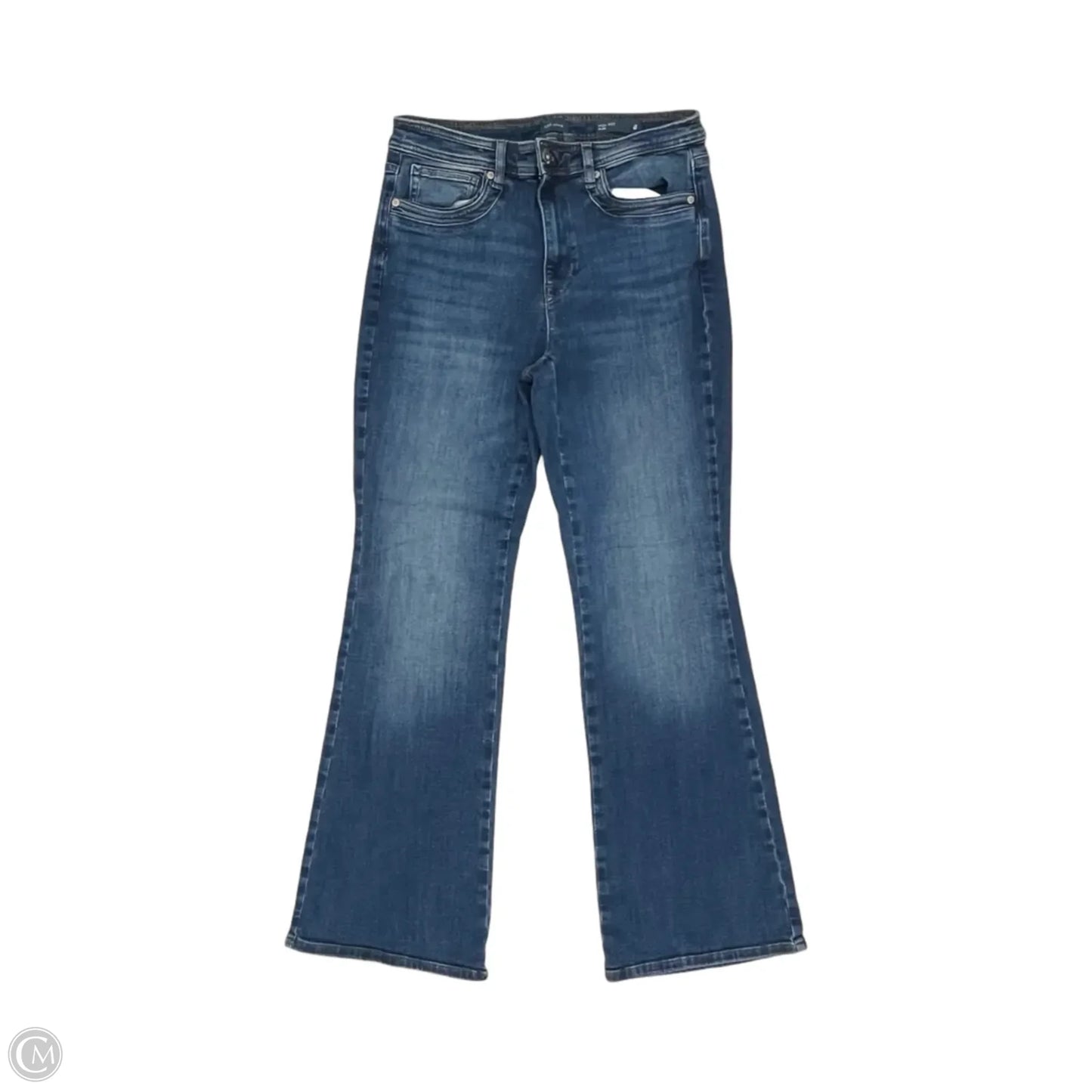 Jeans Flared By J. Jill In Blue Denim, Size: 8
