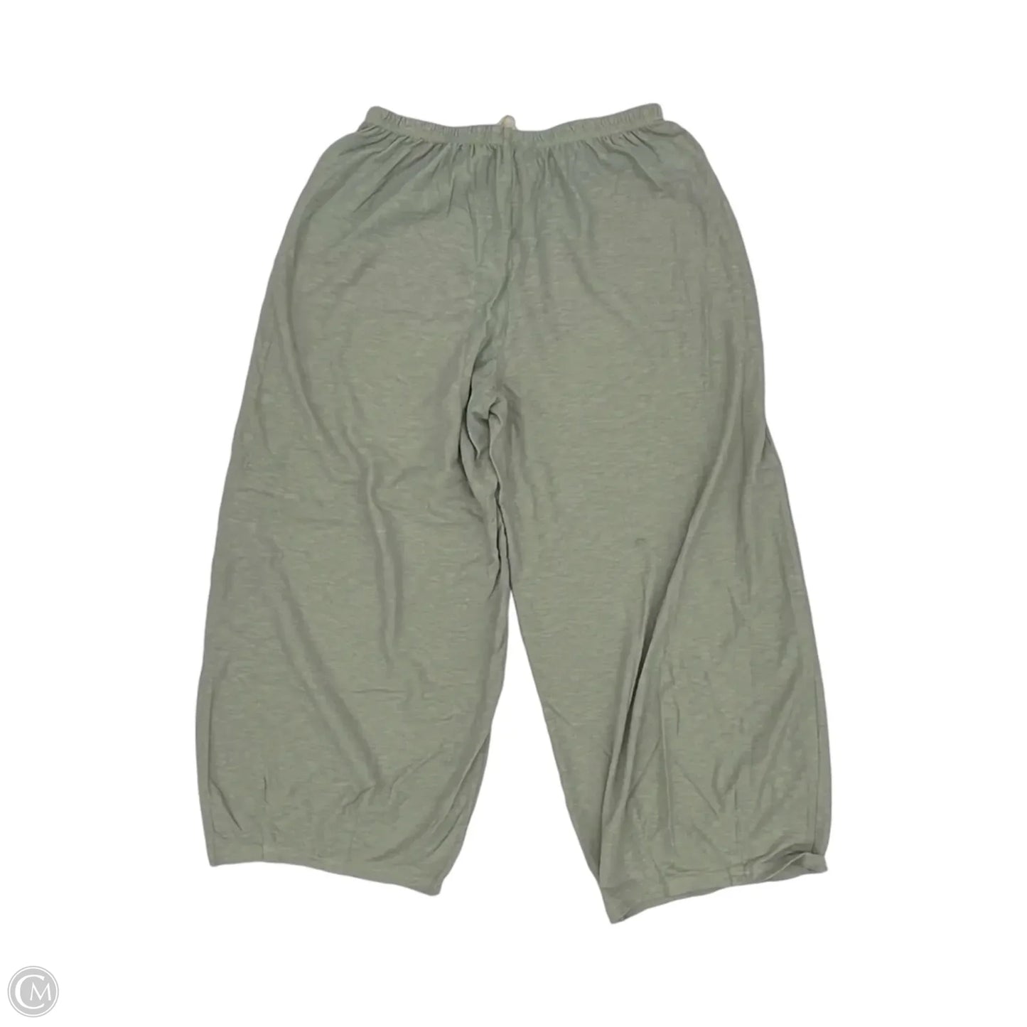 Pants Lounge By Cut Loose In Green, Size: L